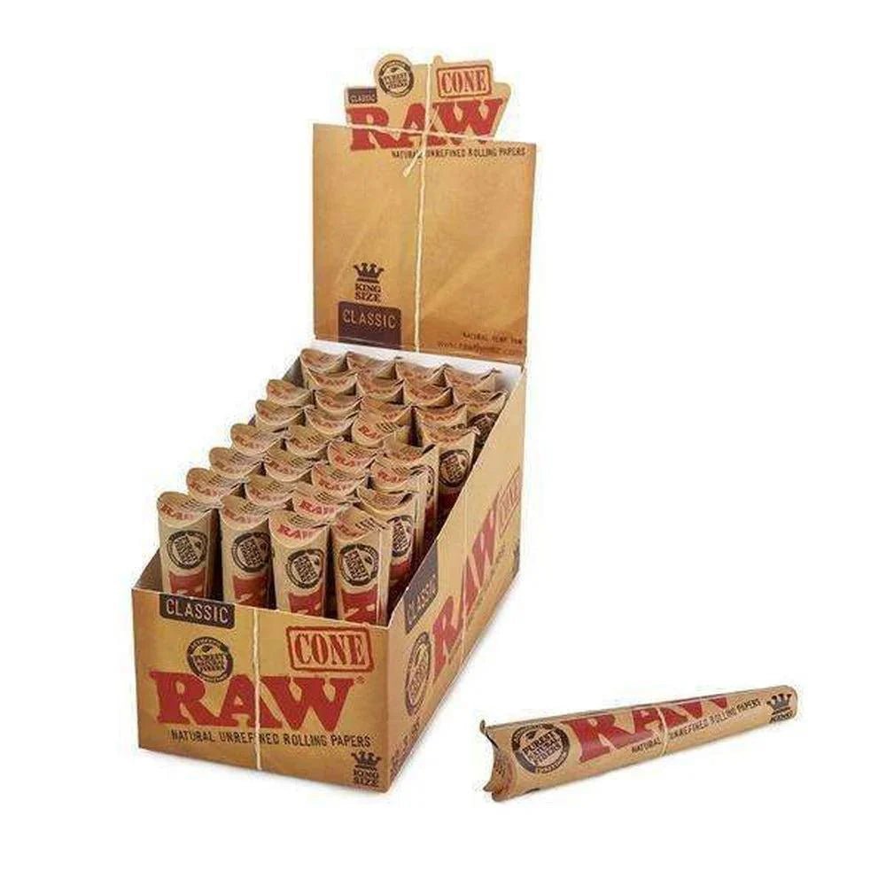 RAW Classic King Size Cones | 3pk - Sinz's HempRAW