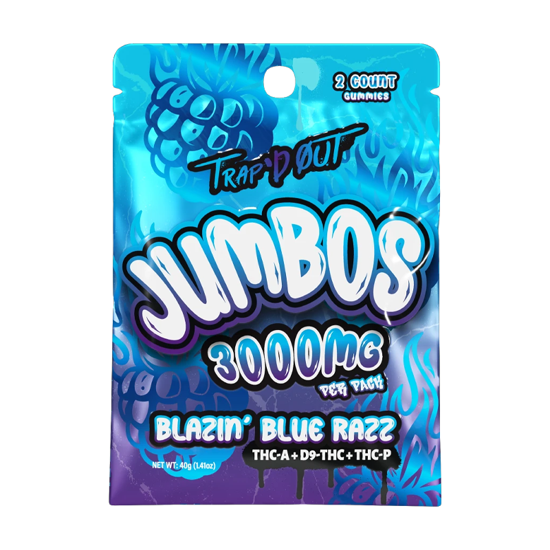 Trap’d Out – JUMBOS Gummies – 3000mg