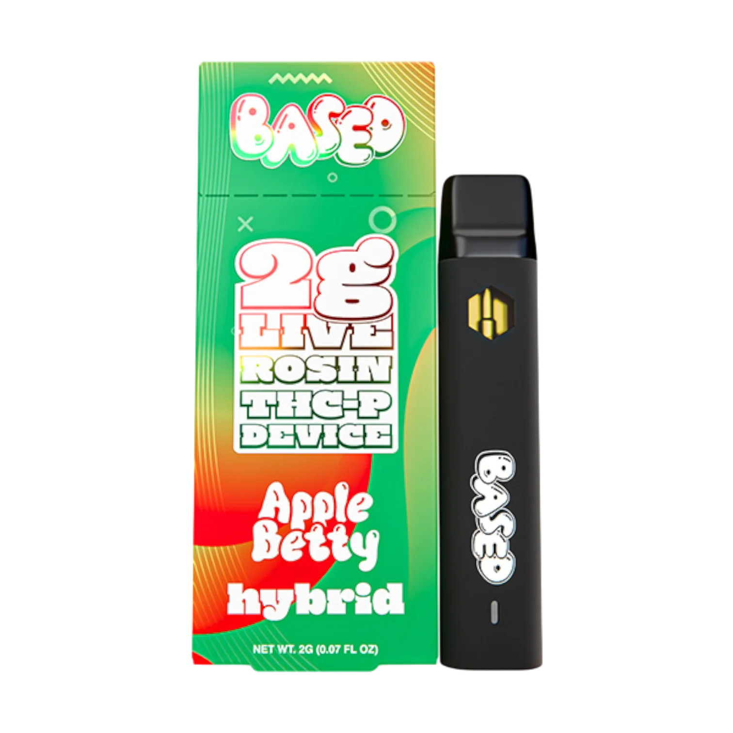 Based Live Rosin THC - P Disposable | 2g - Sinz's HempElevated Brandz