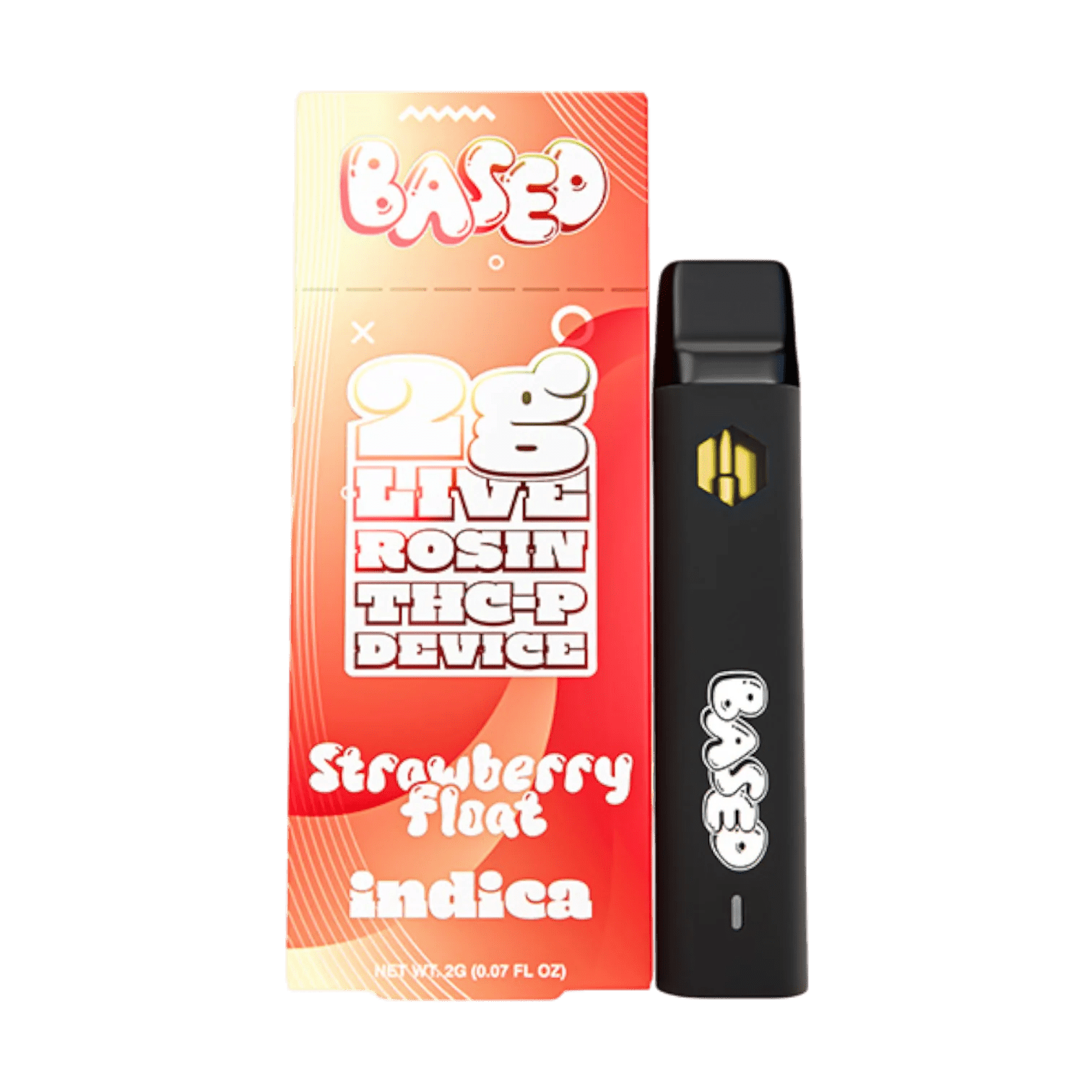 Based Live Rosin THC - P Disposable | 2g - Sinz's HempElevated Brandz