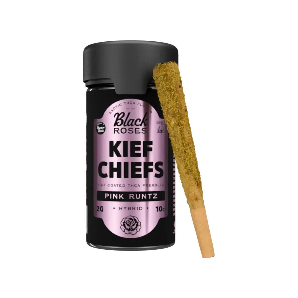 Black Roses Kief Chief THCa Pre - Rolls 20g 10pc - Sinz's HempBlack Roses