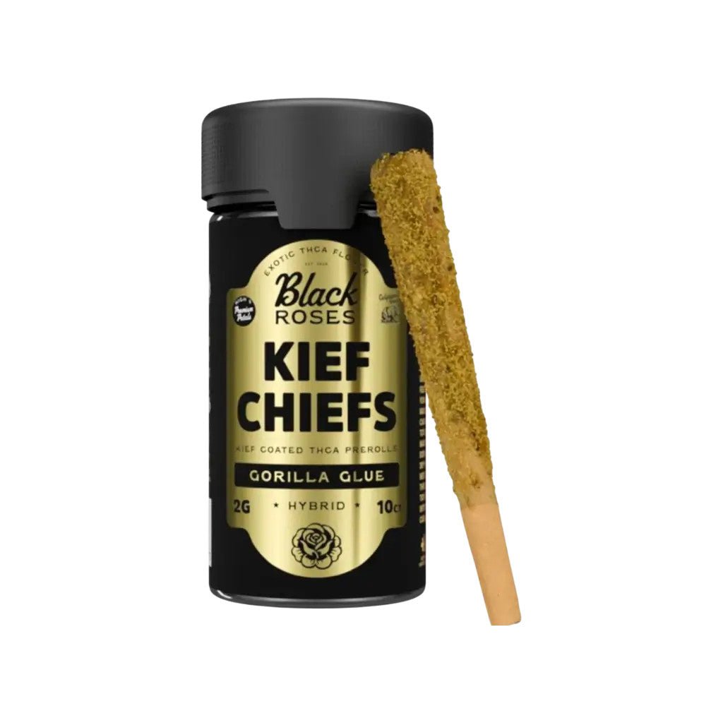Black Roses Kief Chief THCa Pre - Rolls 20g 10pc - Sinz's HempBlack Roses