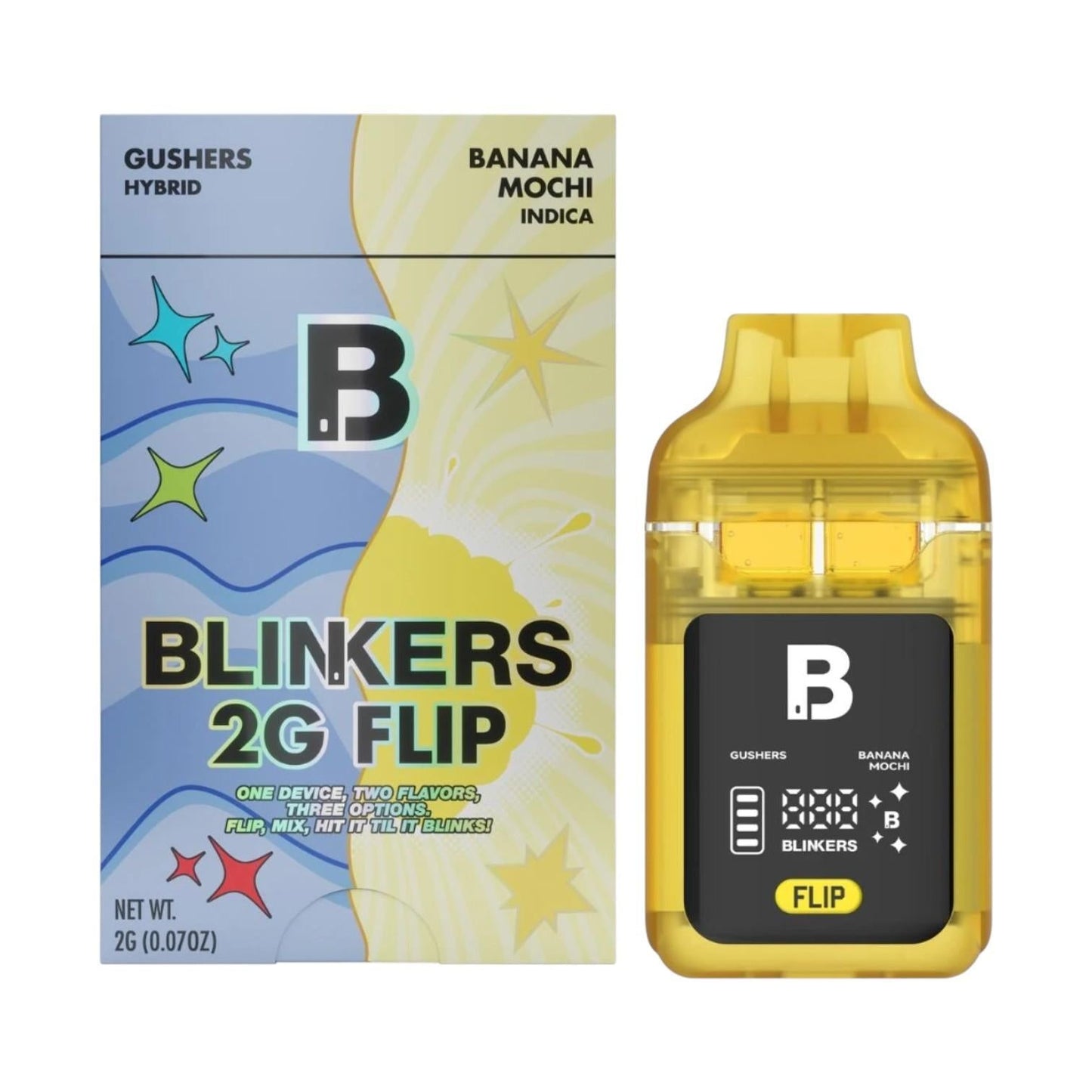 Blinkers Flip Dual Chamber Disposable 2G - Sinz's HempBlinkers