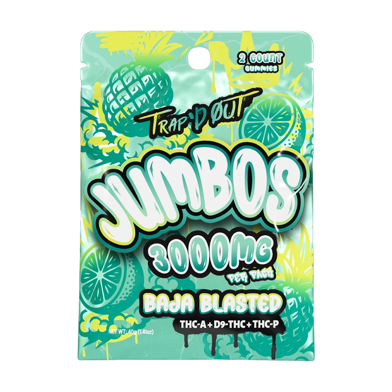 Trap’d Out – JUMBOS Gummies – 3000mg