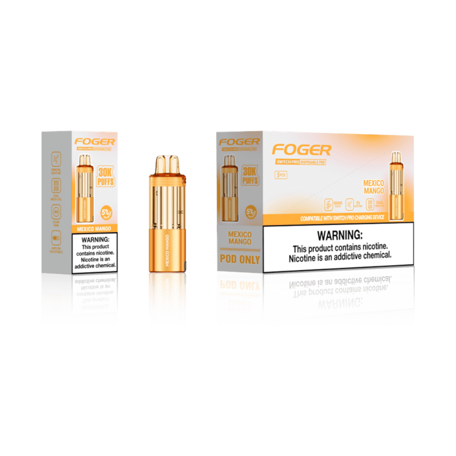 Foger Switch Pro 30k Puffs Pod - Sinz's HempFoger