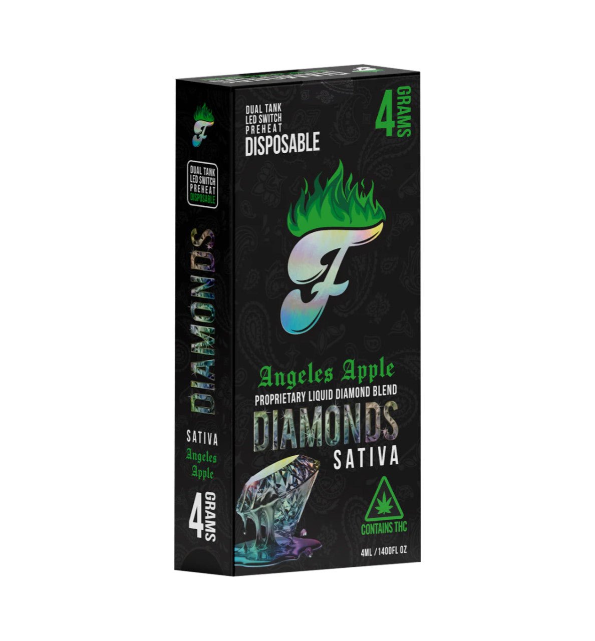 Fuego Liquid Diamond Disposable Vape 4g - Sinz's HempFuego