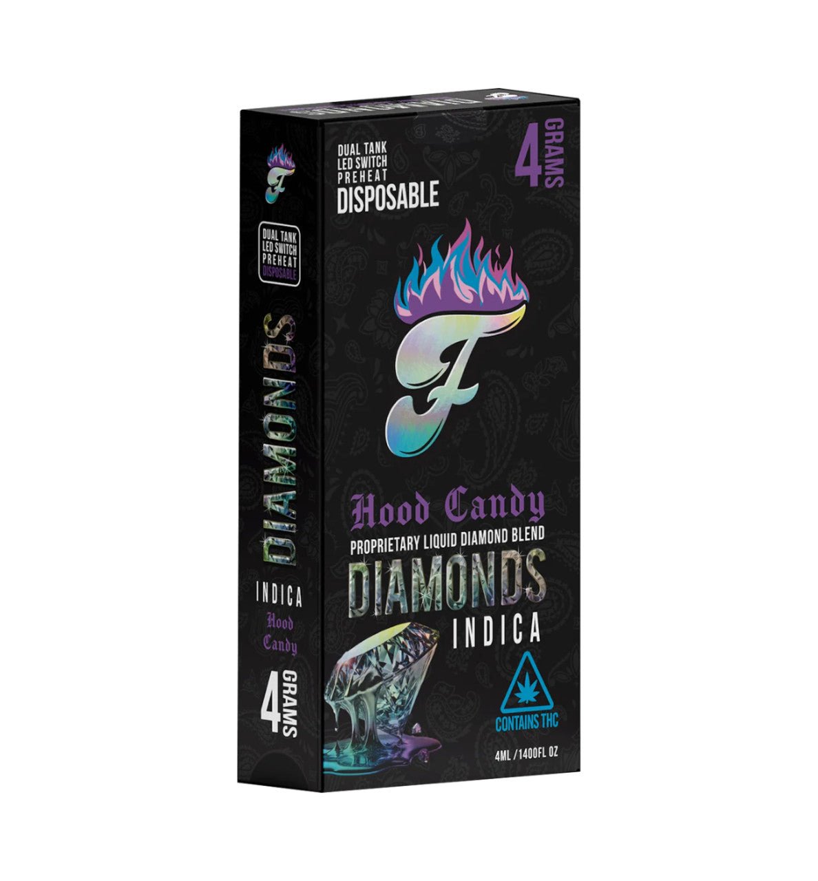 Fuego Liquid Diamond Disposable Vape 4g - Sinz's HempFuego