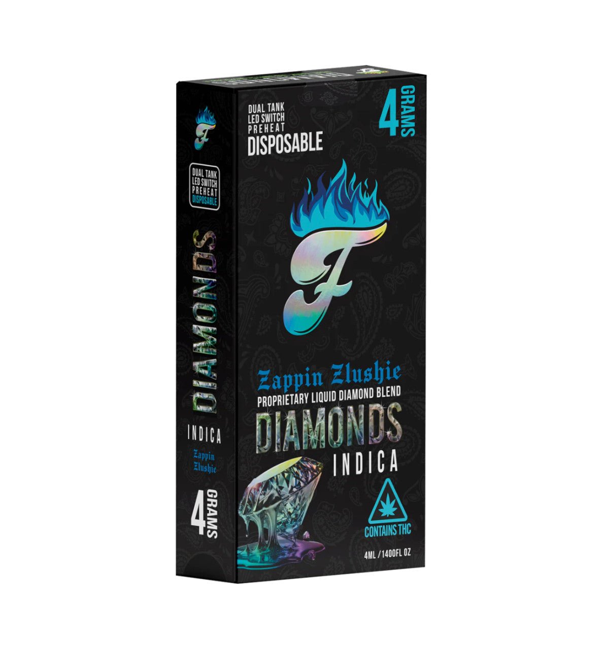 Fuego Liquid Diamond Disposable Vape 4g - Sinz's HempFuego