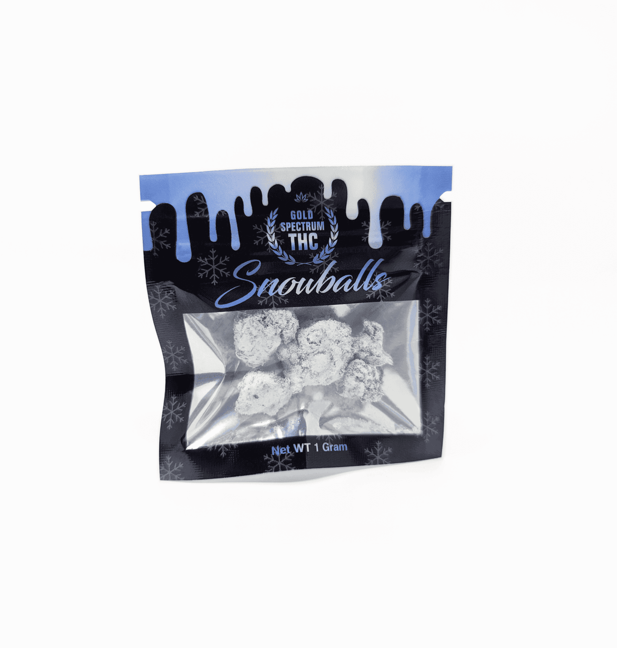 Gold Spectrum Snowballs THCa Flower 1g Packet - Sinz's HempGold Spectrum