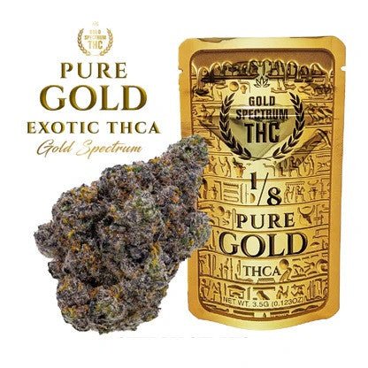 Gold Spectrum THCA 3.5g Flower (Gold Line) - Sinz's HempGold Spectrum