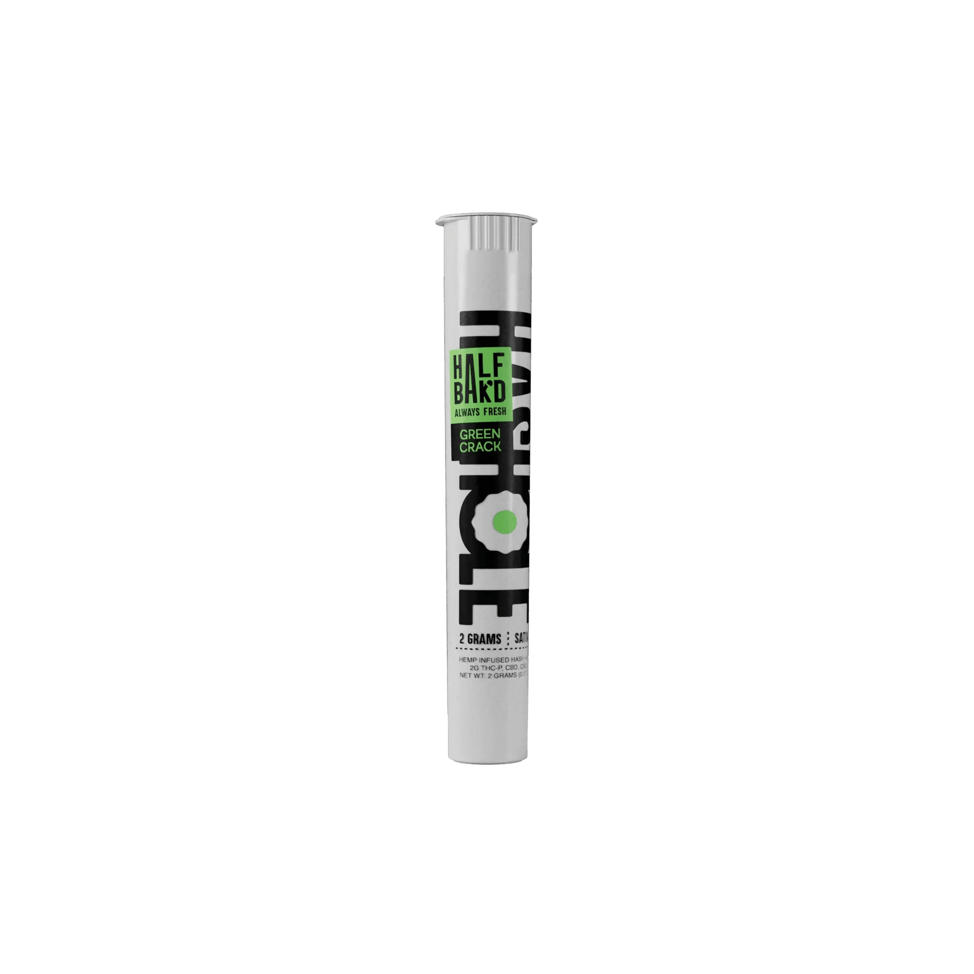 Half Bak’d THC Core Hash Hole Pre rolls 2G - Sinz's HempHalf Bak'd