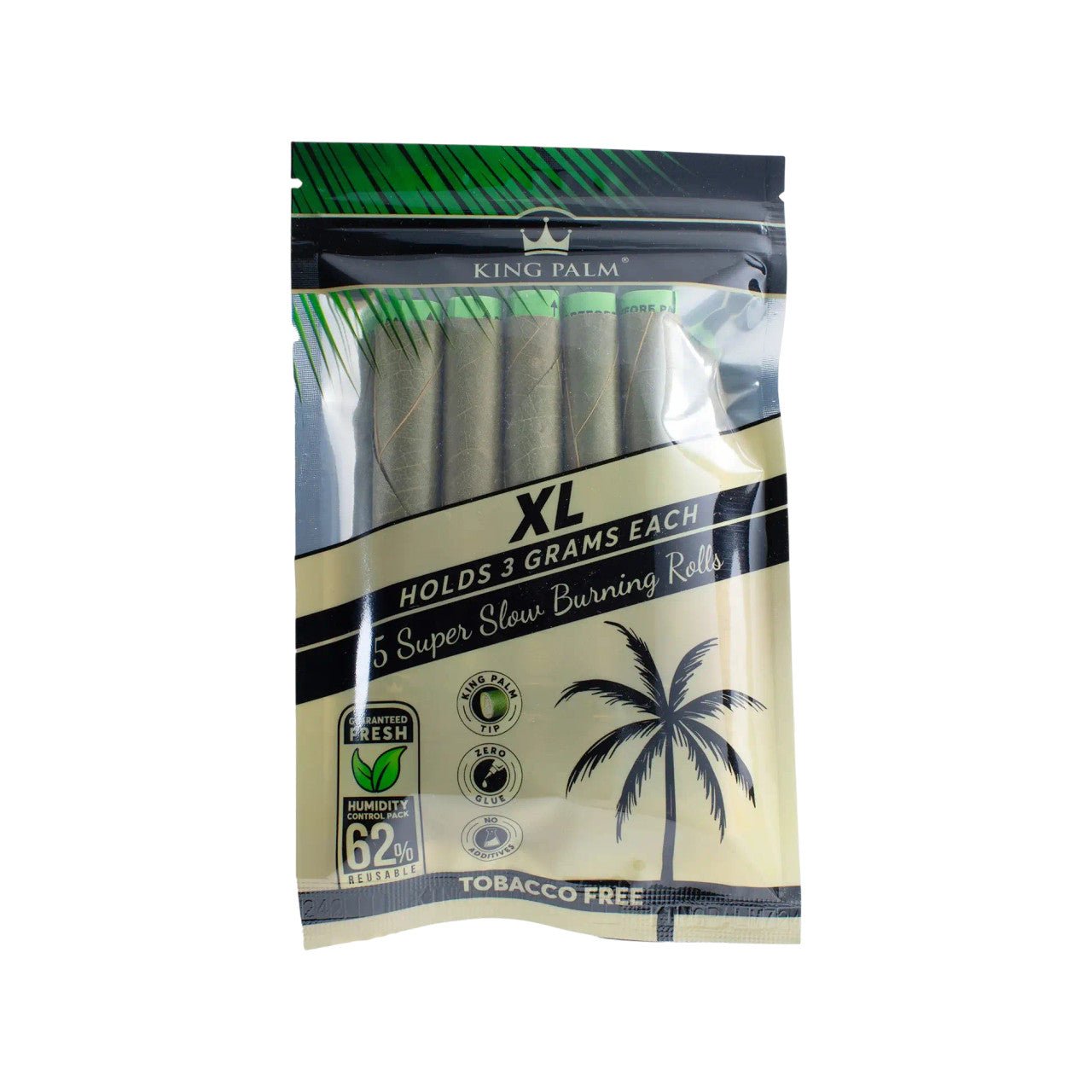 King Palm - Organic XL Pre - Rolled Cones 5PK - Sinz's HempKing Palm