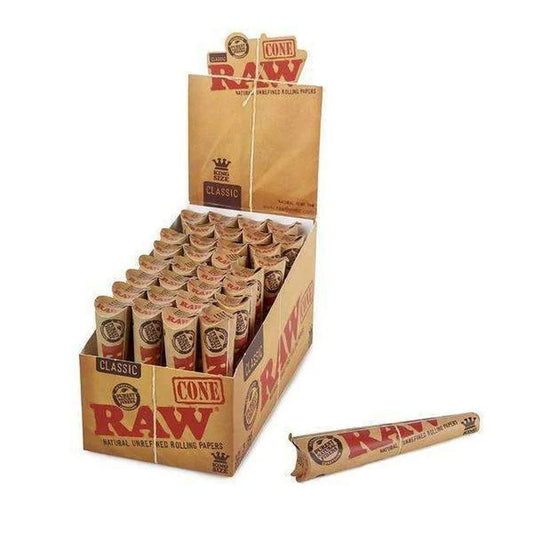 RAW Classic King Size Cones | 3pk - Sinz's HempRAW
