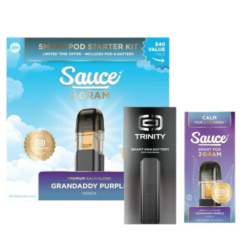 Sauce x Trinity True Live Resin Starter Kit 2g - Sinz's HempSauce