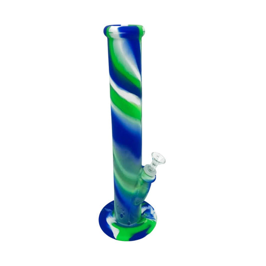 Silicone Straight Tube Bong - Sinz's HempBABA