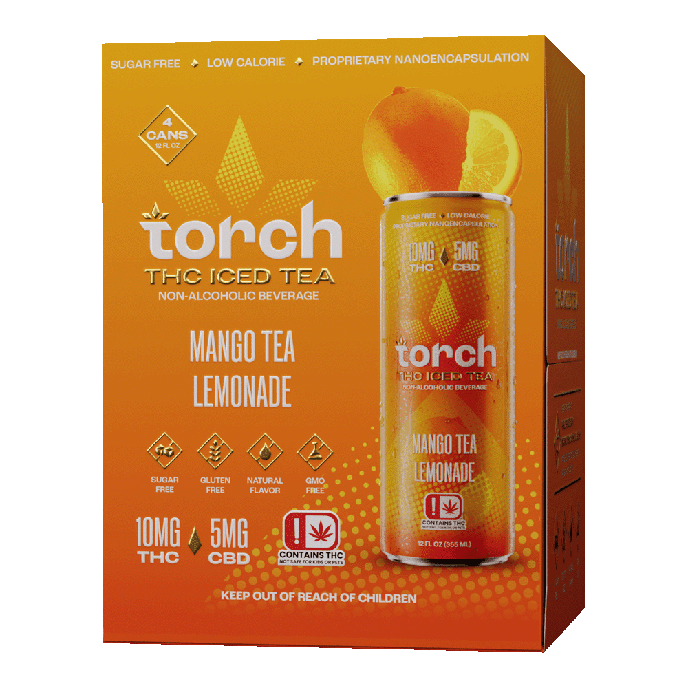 Torch CBD + THC Beverage (12oz) - 15mg - Sinz's HempTorch Enterprise