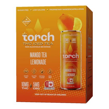 Torch CBD + THC Beverage (12oz) - 15mg - Sinz's HempTorch Enterprise