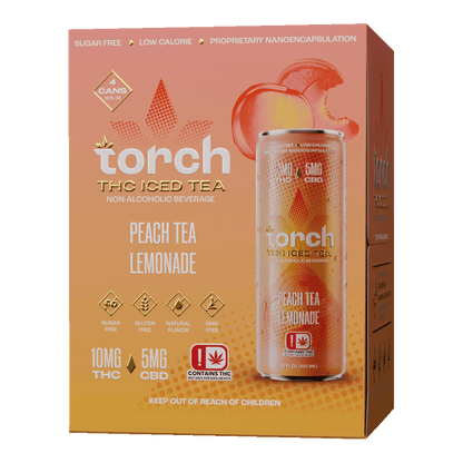 Torch CBD + THC Beverage (12oz) - 15mg - Sinz's HempTorch Enterprise