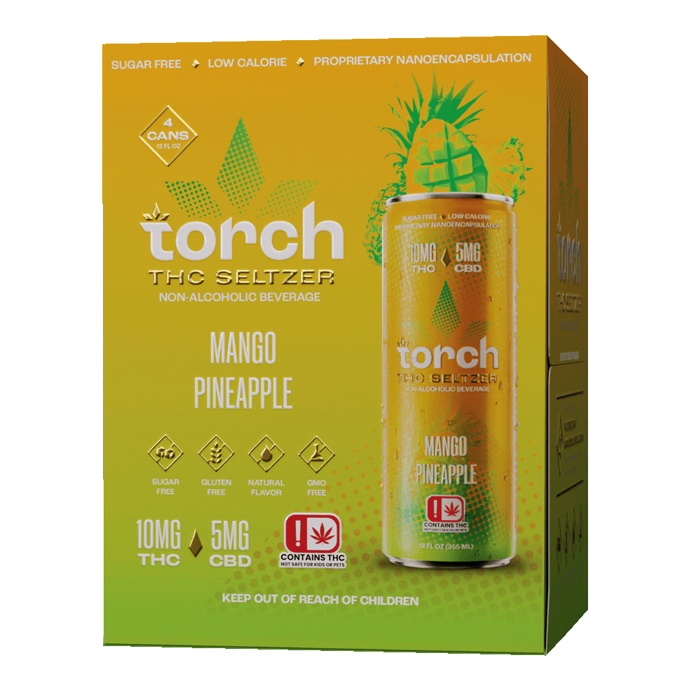 Torch CBD + THC Beverage (12oz) - 15mg - Sinz's HempTorch Enterprise
