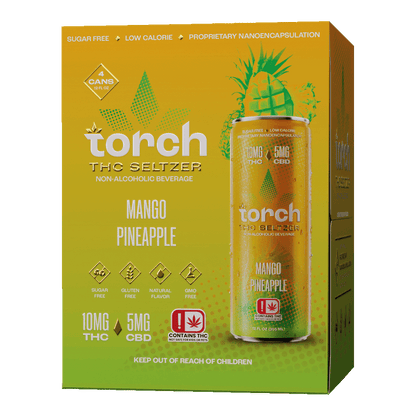 Torch CBD + THC Beverage (12oz) - 15mg - Sinz's HempTorch Enterprise