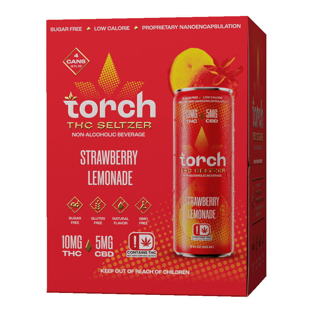 Torch CBD + THC Beverage (12oz) - 15mg - Sinz's HempTorch Enterprise