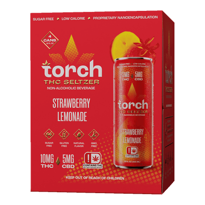 Torch CBD + THC Beverage (12oz) - 15mg - Sinz's HempTorch Enterprise