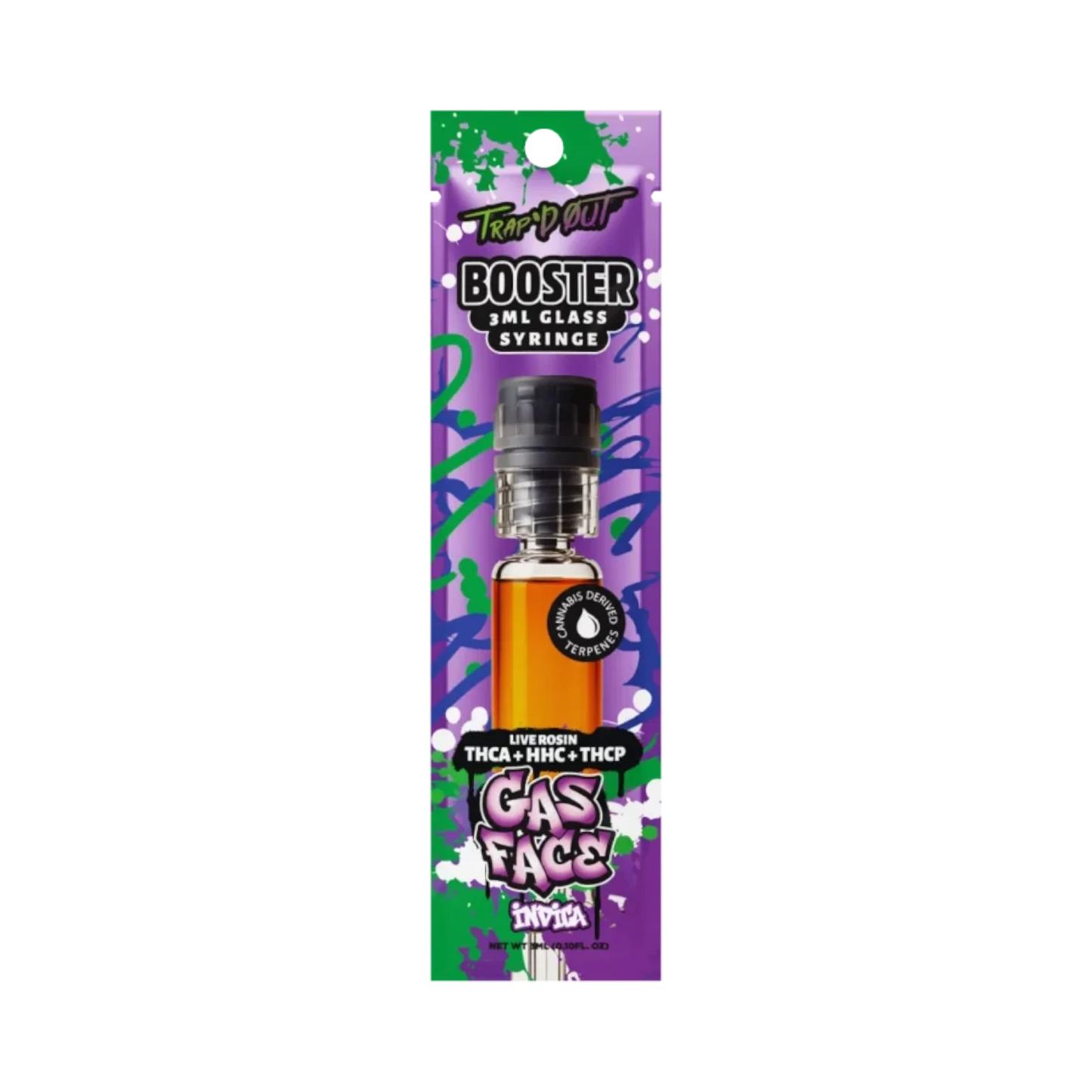 Trap´D Out Booster Syringe 3ml - Sinz's HempSimple Brands