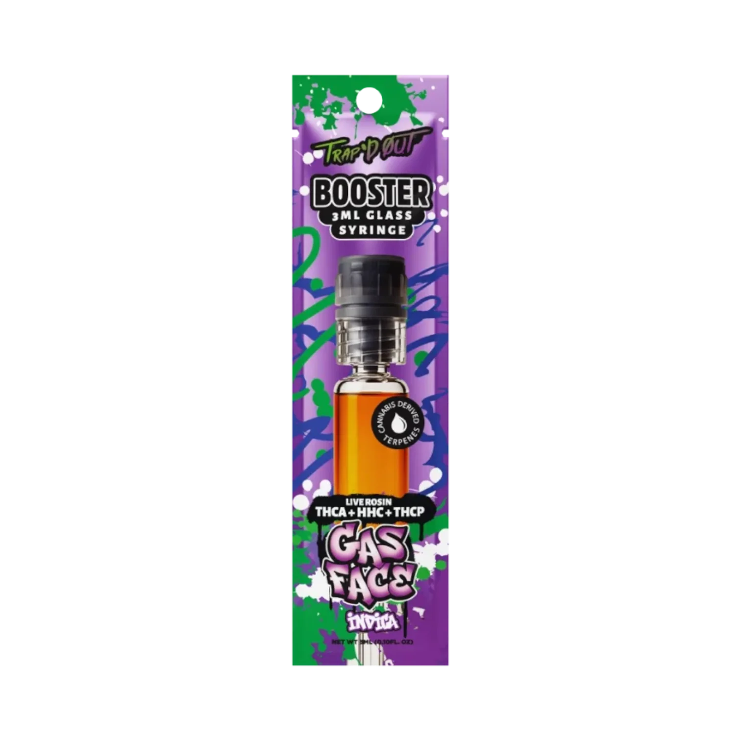 Trap´D Out Booster Syringe 3ml - Sinz's HempSimple Brands