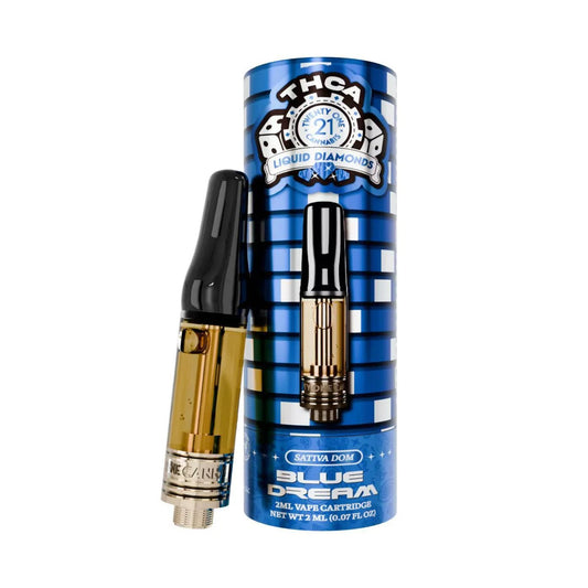Twenty One Cannabis Liquid Diamonds THCA Cartridge 2G - Sinz's HempTwenty One Cannabis