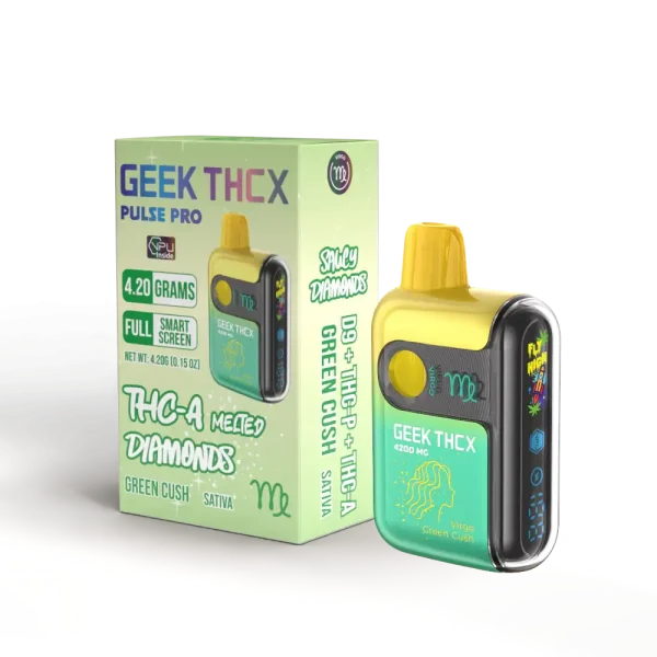 GEEK THCX Pulse Pro THC-A Melted Diamonds Disposable 4.2G - Image 5