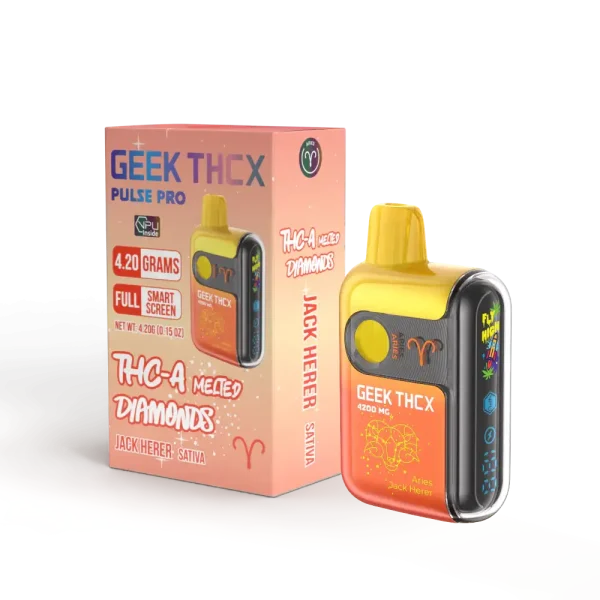 GEEK THCX Pulse Pro THC-A Melted Diamonds Disposable 4.2G - Image 4