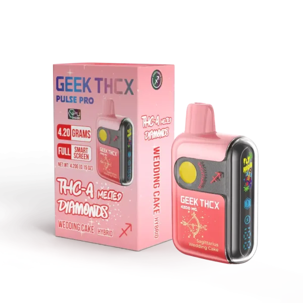 GEEK THCX Pulse Pro THC-A Melted Diamonds Disposable 4.2G - Image 2