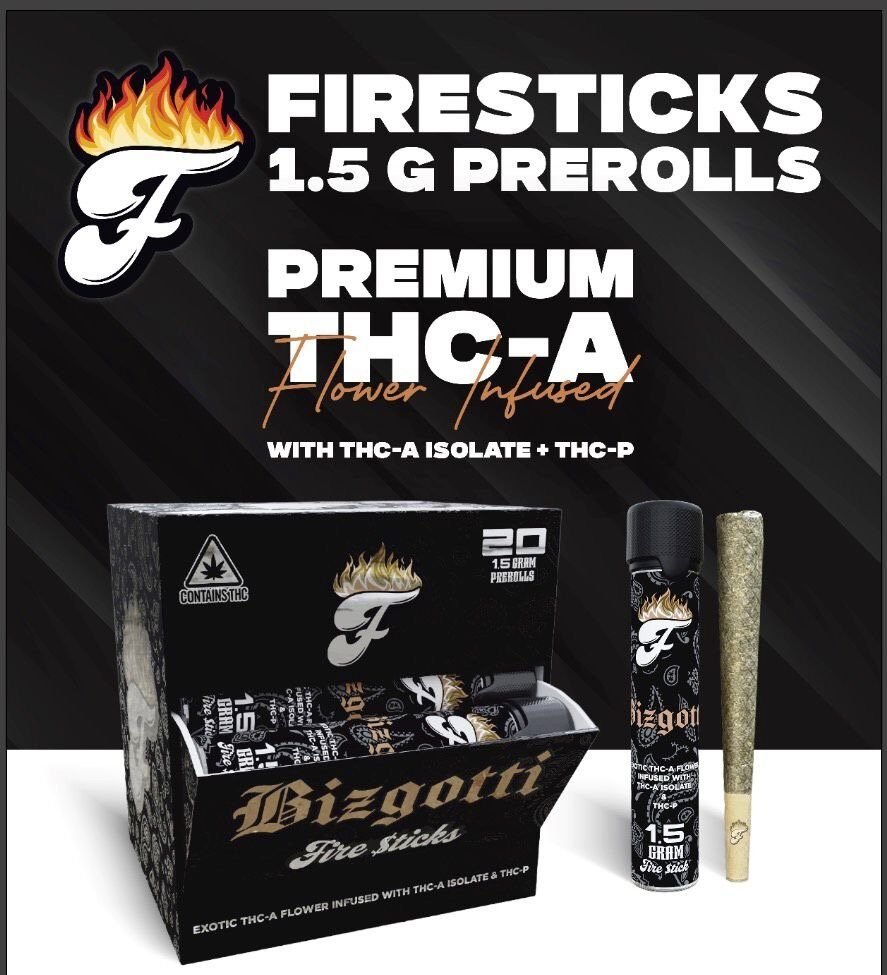 Fuego Fire Sticks THCA Pre Rolls 1.5g